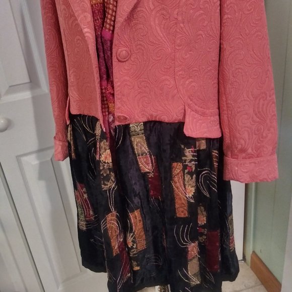 1812 Jeaniemade Size 16 Emma James Upcycled Jacket - Picture 4 of 10